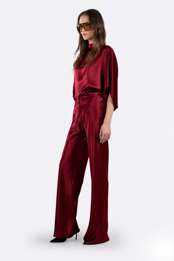 Nonchalant Label Olympia Top - Ruby