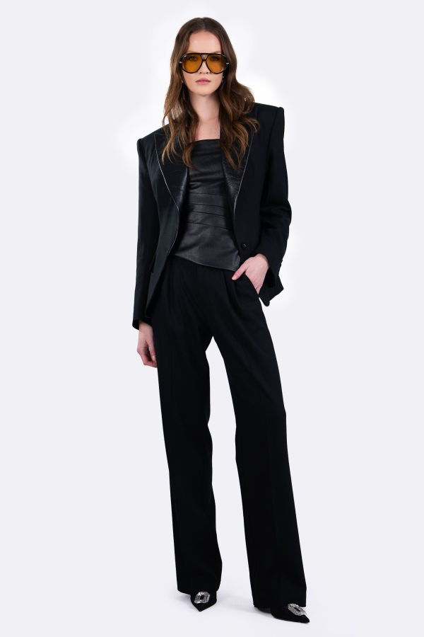 Nonchalant Label Pelham Blazer - Black