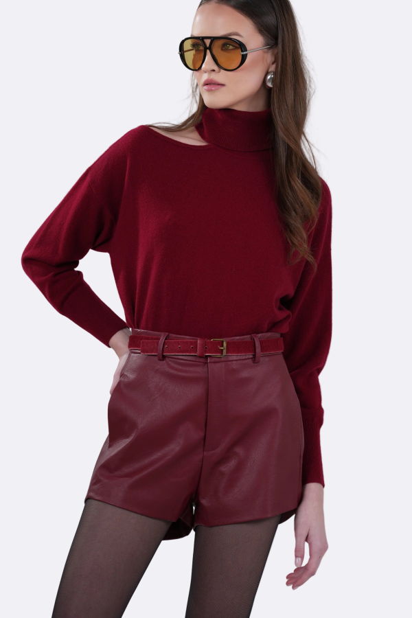 Nonchalant Label Silvi Cashmere Sweater - Ruby
