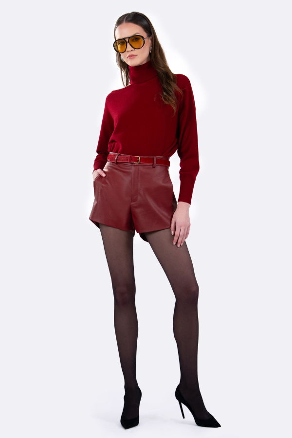Nonchalant Label Silvi Cashmere Sweater - Ruby