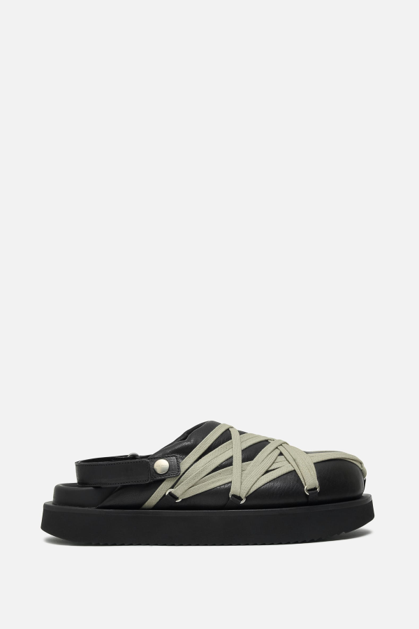 Rick Owens Padded Megalace Platform Mule