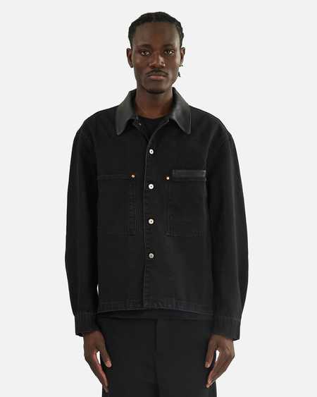 Levis Made & Crafted Type II Sherpa Jacket - Medium Indigo Blue