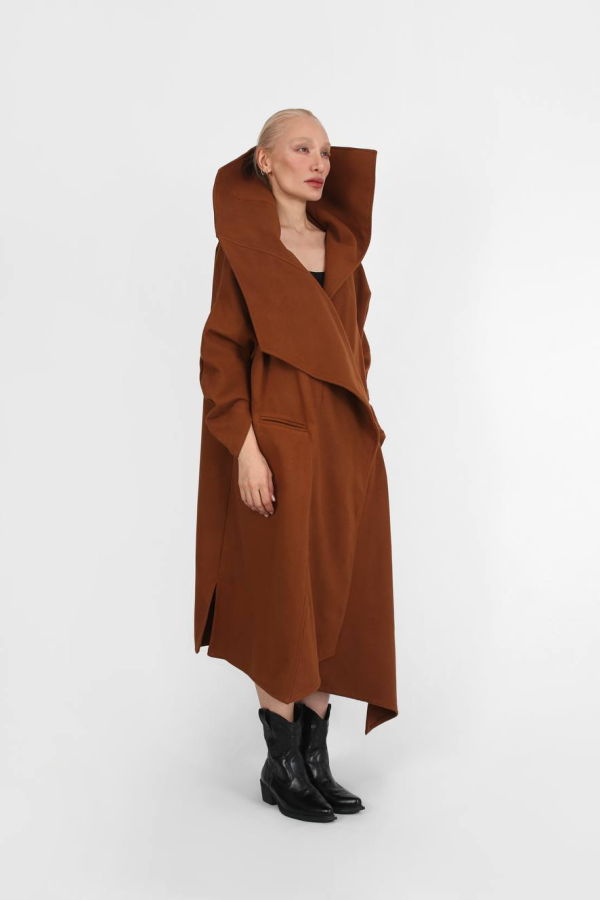 Solouk Terra Coat - Camel
