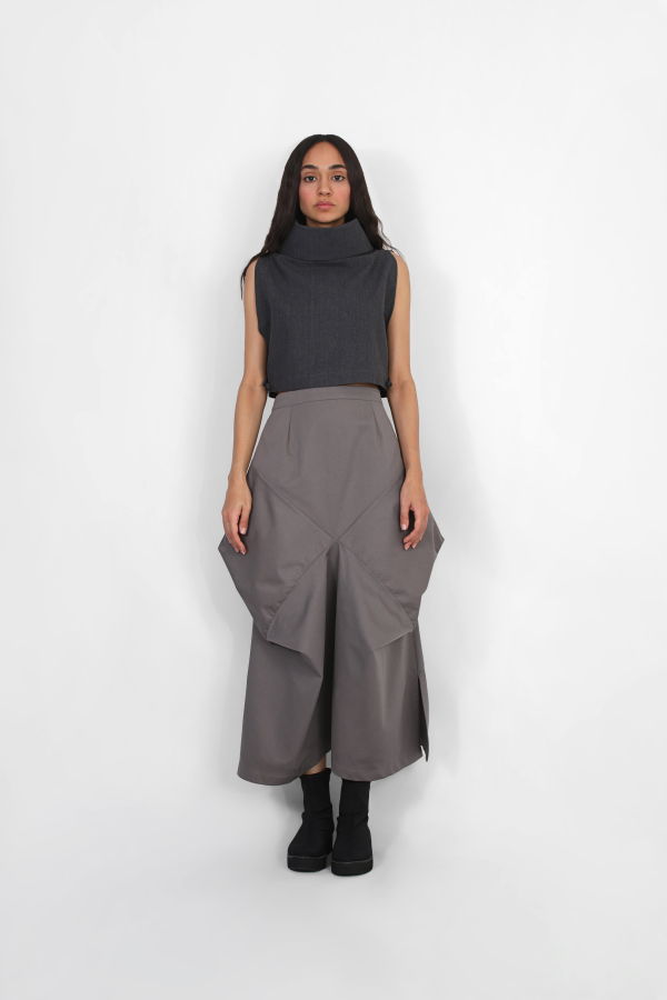 Solouk Zen Fold Skirt