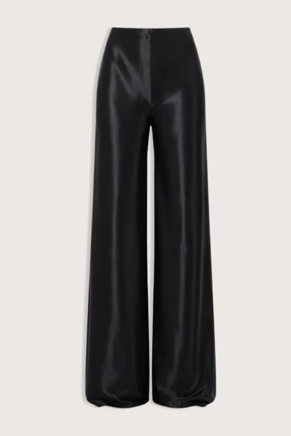 Nonchalant Label Norma Satin Pant - Black