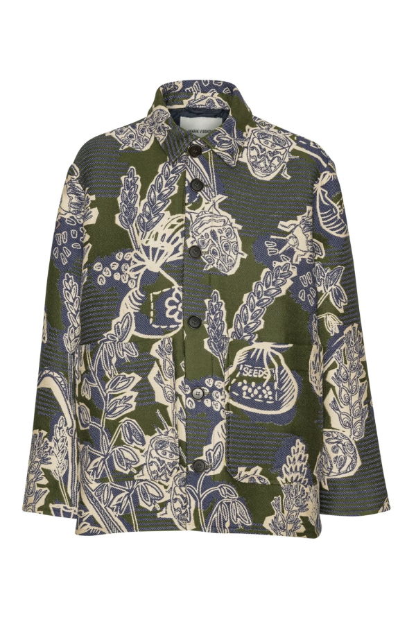 Henrik Vibskov Wheel Jacket - Garden of Eeden