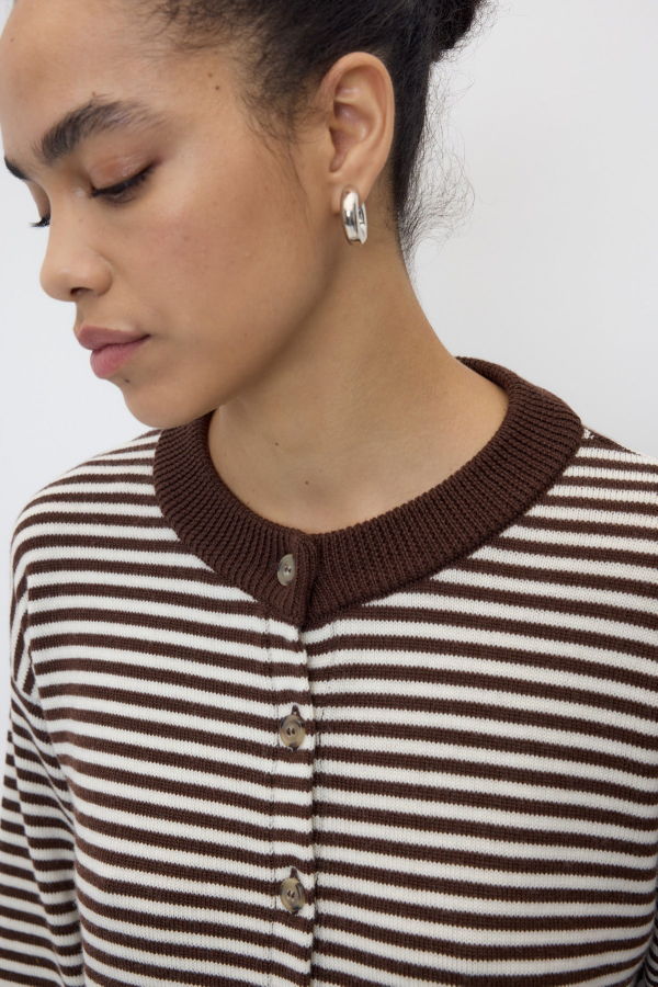 Rita Row Lynn Striped Cardigan