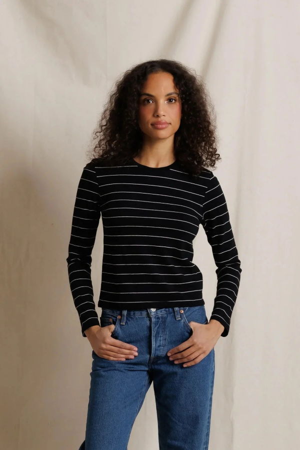 Perfect White Tee The Lisa Long Sleeve Tee
