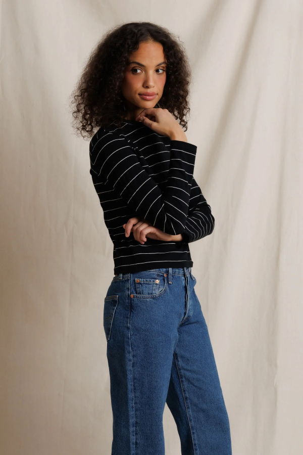 Perfect White Tee The Lisa Long Sleeve Tee