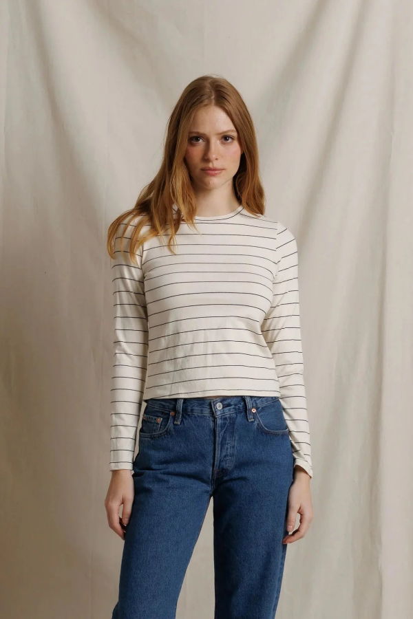 Perfect White Tee The Lisa Long Sleeve Tee