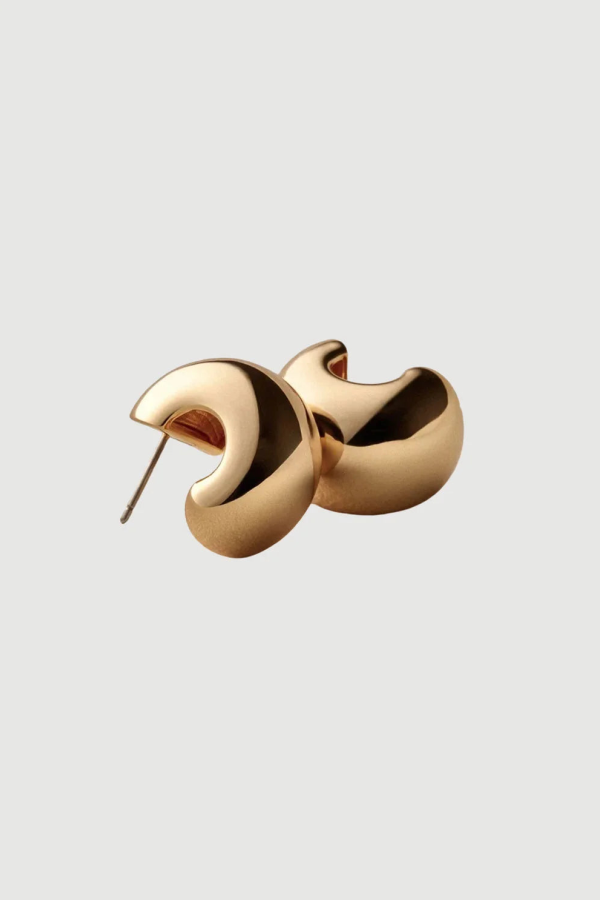 Jenny Bird Small Gemma Hoops - Gold