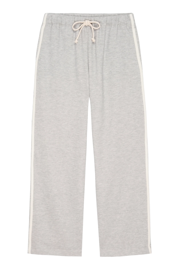 Donni. Eco Terry Stripe Crop Pant