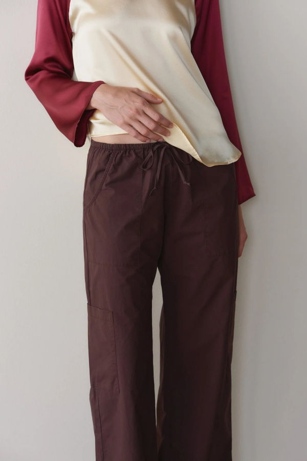 Donni. Pop Drawstring Cargo Pant