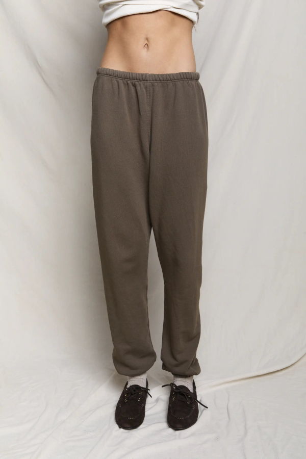 Perfect White Tee Stevie Easy Sweatpant - Dark Heather Grey