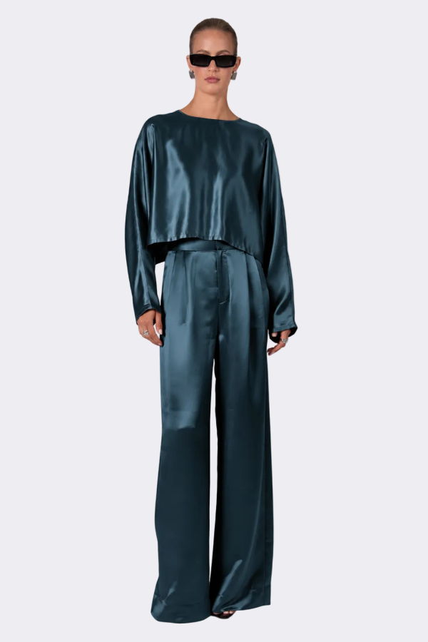 Nonchalant Label Louise Blouse - Sapphire