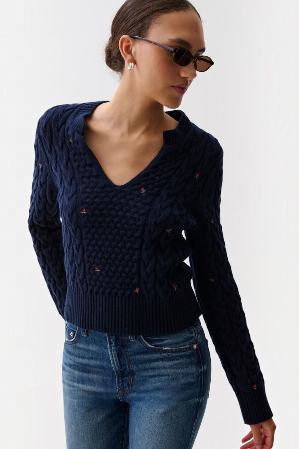 Pistola Shana Cable Sweater