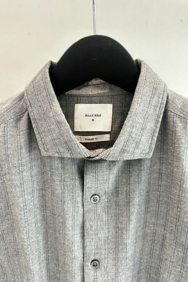Billy Reid Melange Stripe Hutcheson Sport Shirt