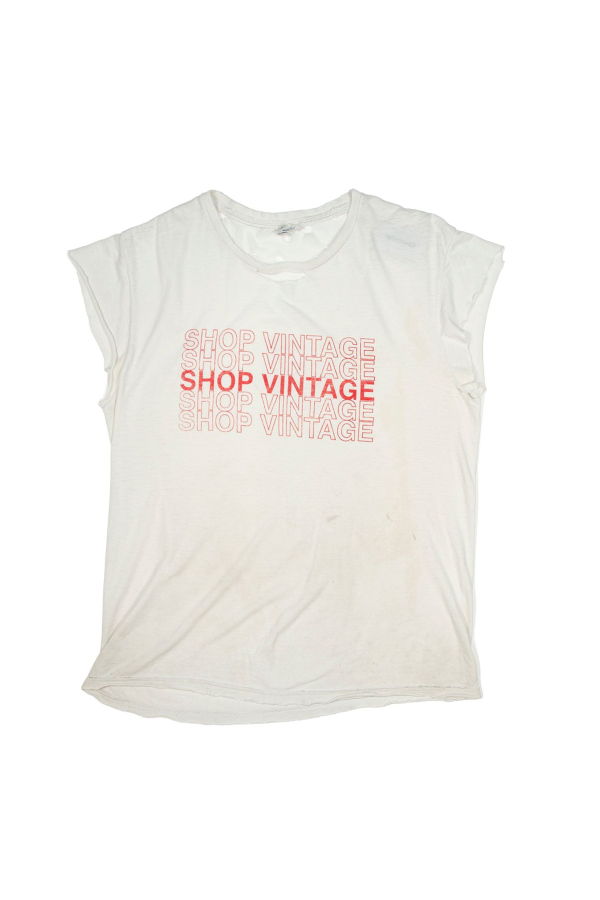 Preservation REWORKED “Shop Vintage” Distressed Tee