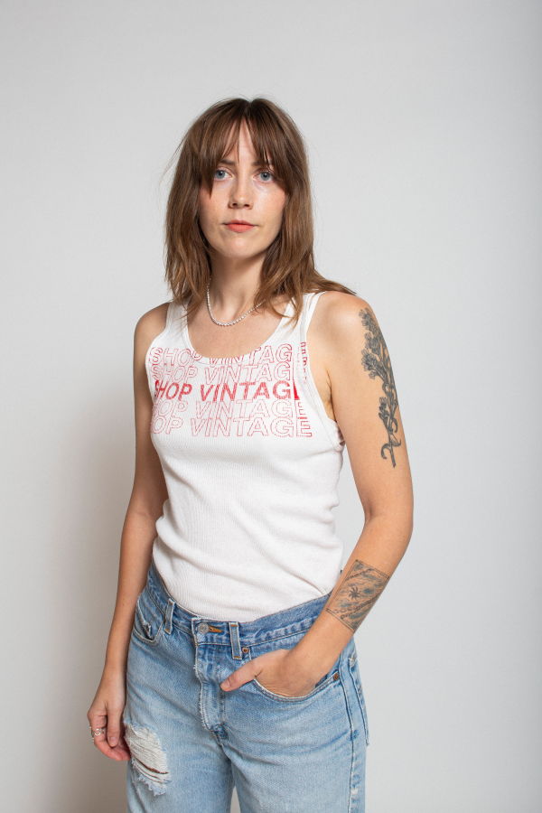 Preservation REWORKED “Shop Vintage” Rib Tank