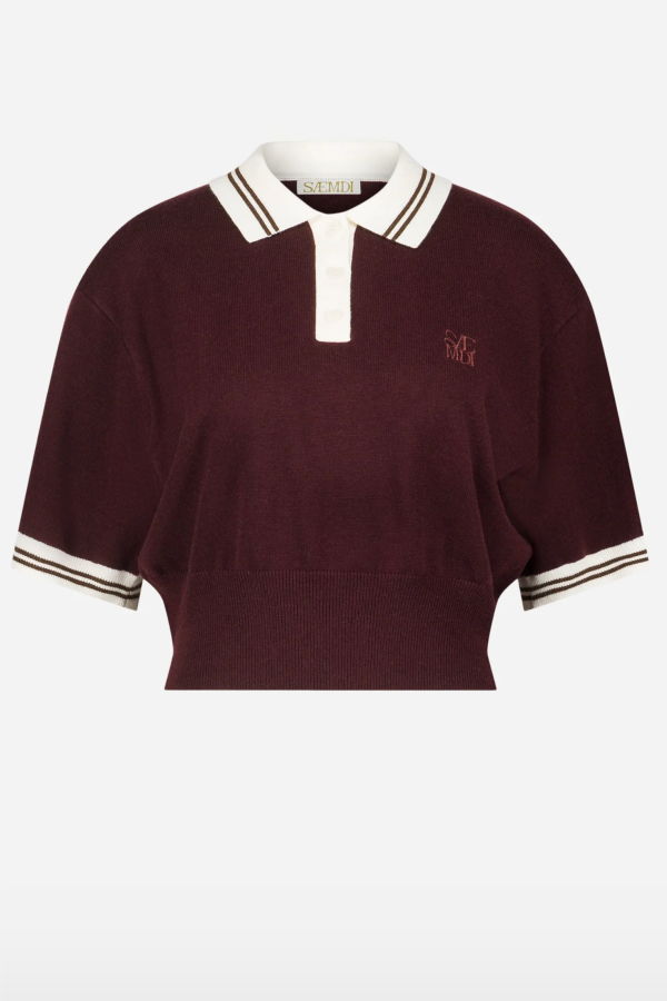 SAEMDI Remy Cropped Polo Knot