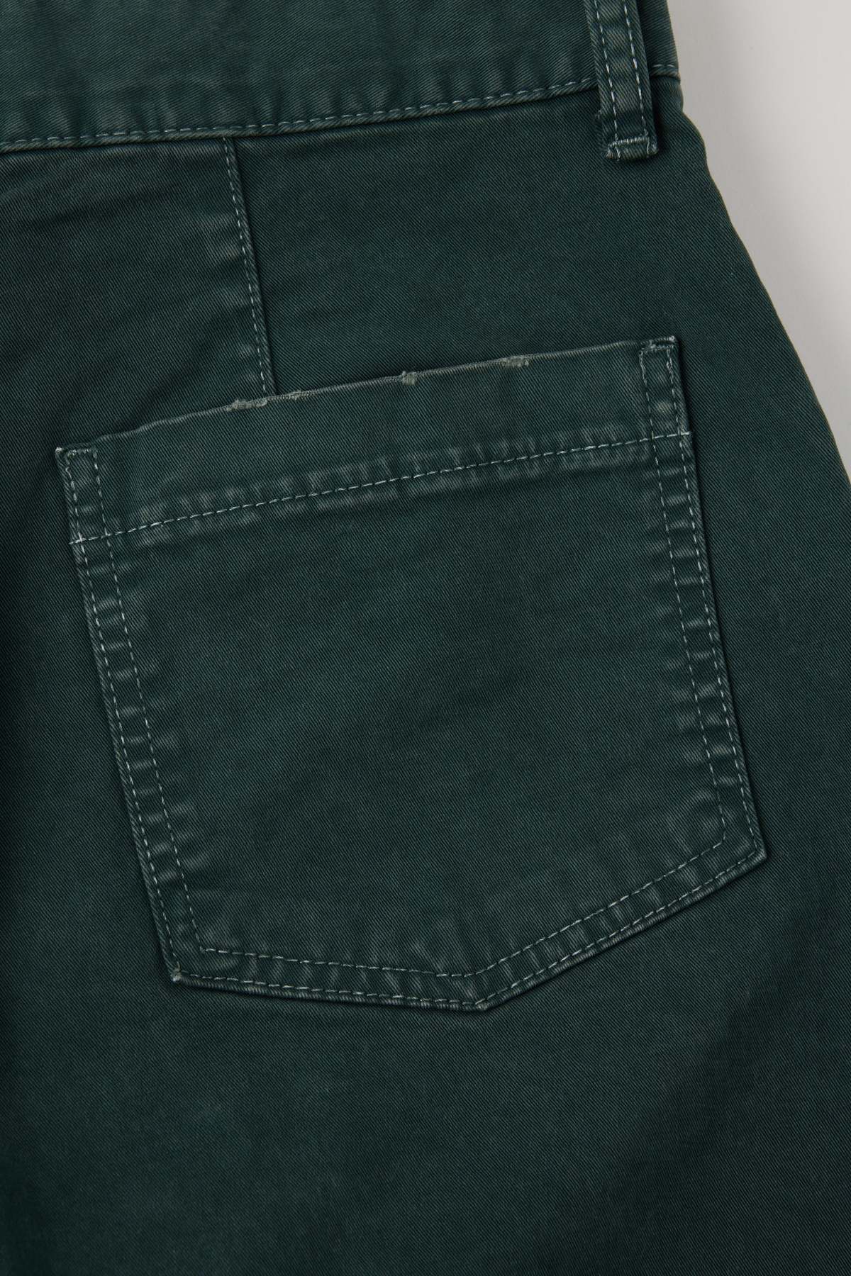 MOUSSY Gusset Cargo Pants - Dark Green - Image 2 of 3