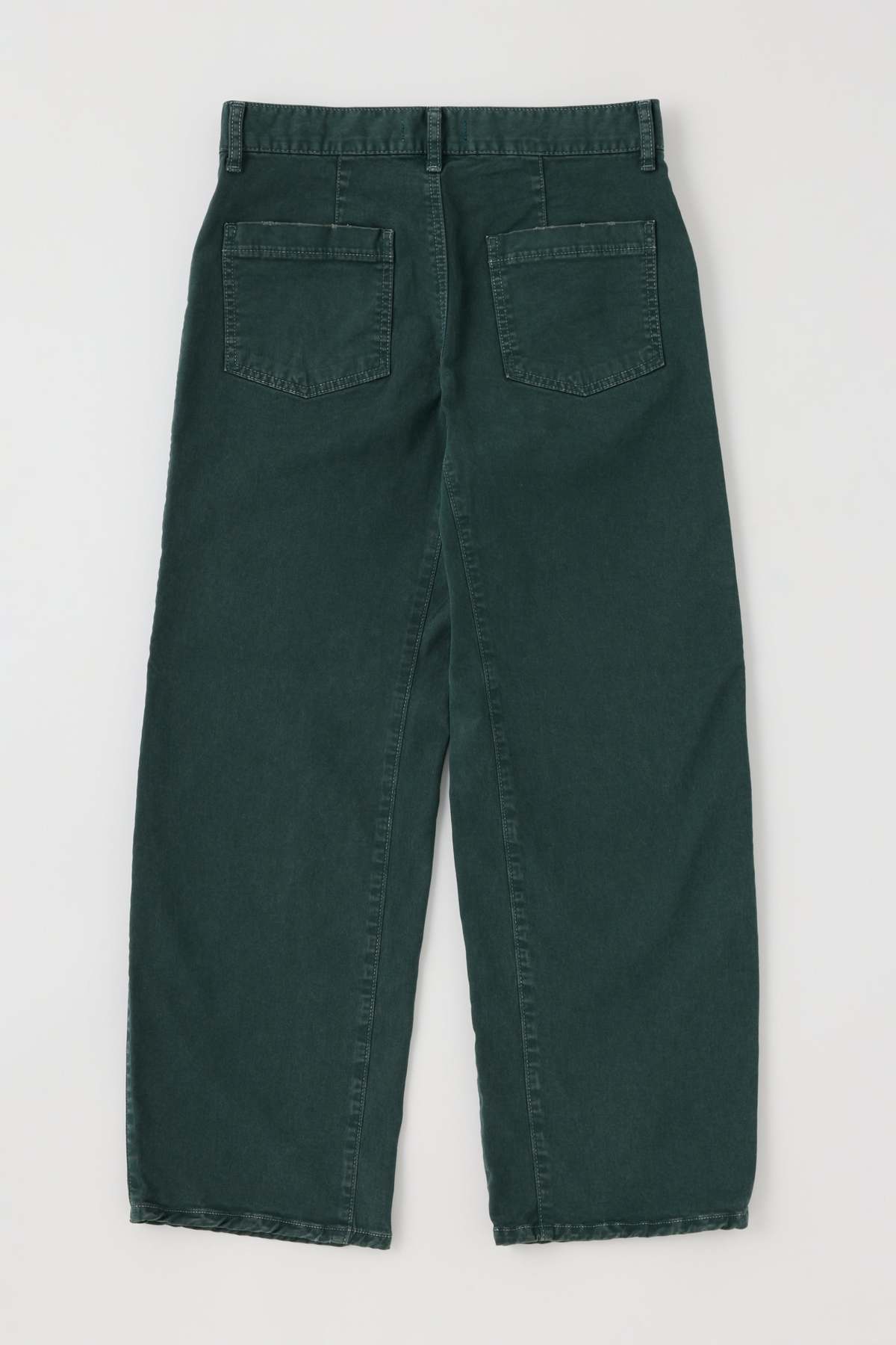 MOUSSY Gusset Cargo Pants - Dark Green - Image 3 of 3