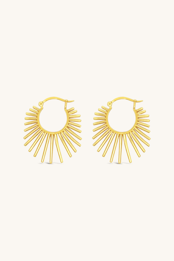 Sierra Winter Jewelry Golden Hour Hoop Earrings