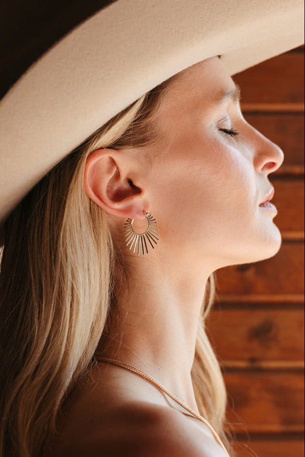 Sierra Winter Jewelry Golden Hour Hoop Earrings
