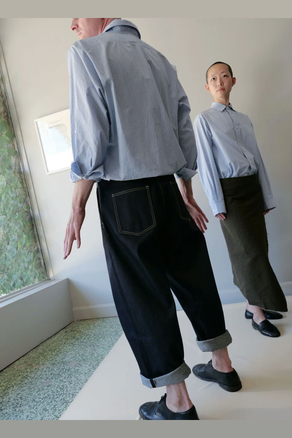 WRIGHT + DOYLE Single Pleat Jean