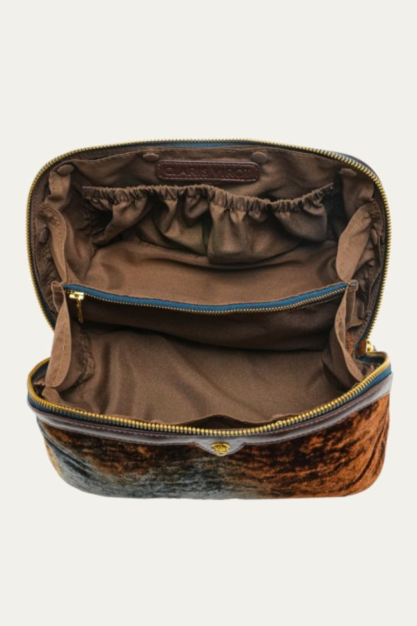Claris Voirot Charlotte Velvet Vanity Case - Terracielo