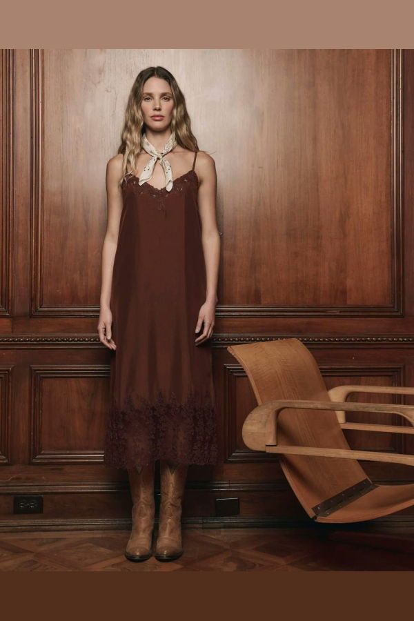 The Great. The Legacy Dress in Silk