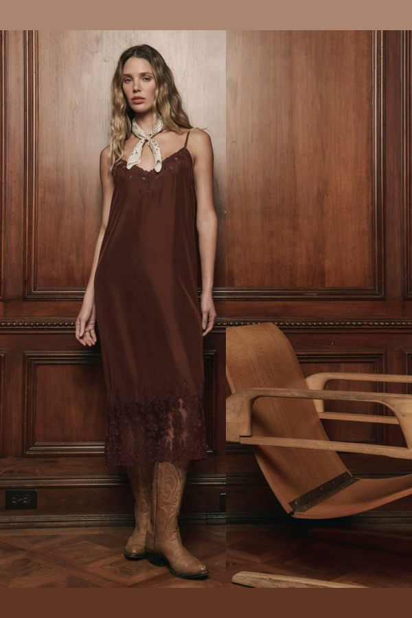 The Great. The Legacy Dress in Silk