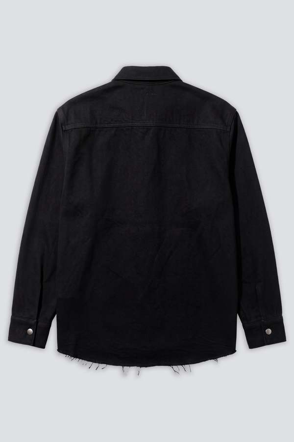 Assembly Line Label Assembly Overdye Loose Snap Shirt | Garmentory