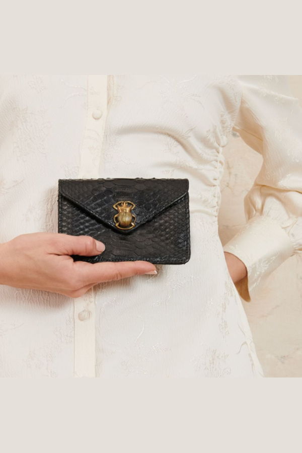 Claris Voirot Alex Card Holder - Black