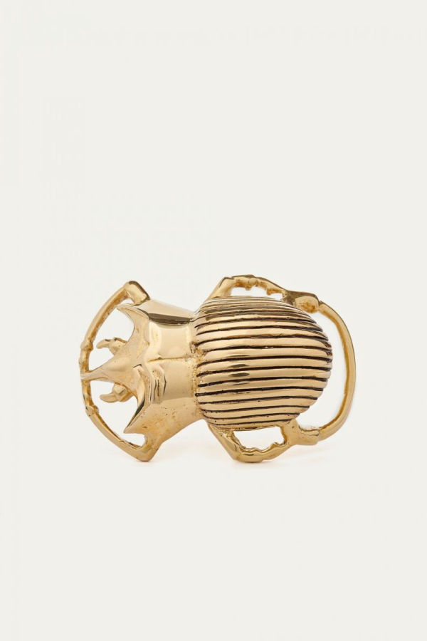 Claris Voirot Baby Beetle Buckle - Gold