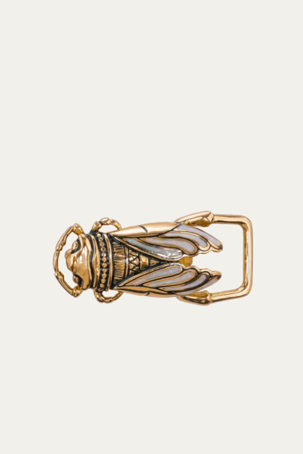 Claris Voirot Baby Cicada Buckle - Gold