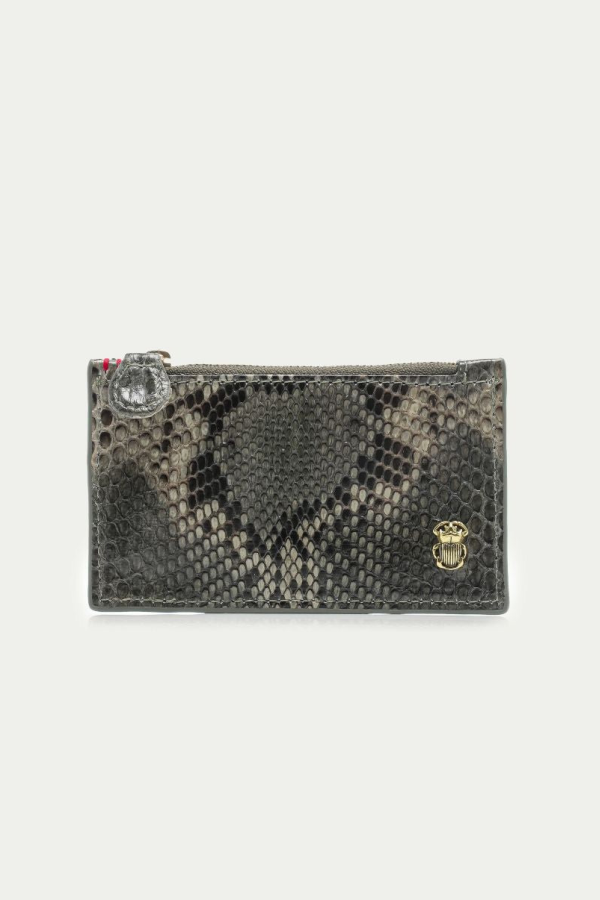 Claris Voirot Helena Card Holder - Taupe