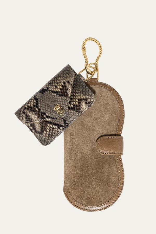 Claris Voirot Pedro Charms Glasses Holder - Taupe