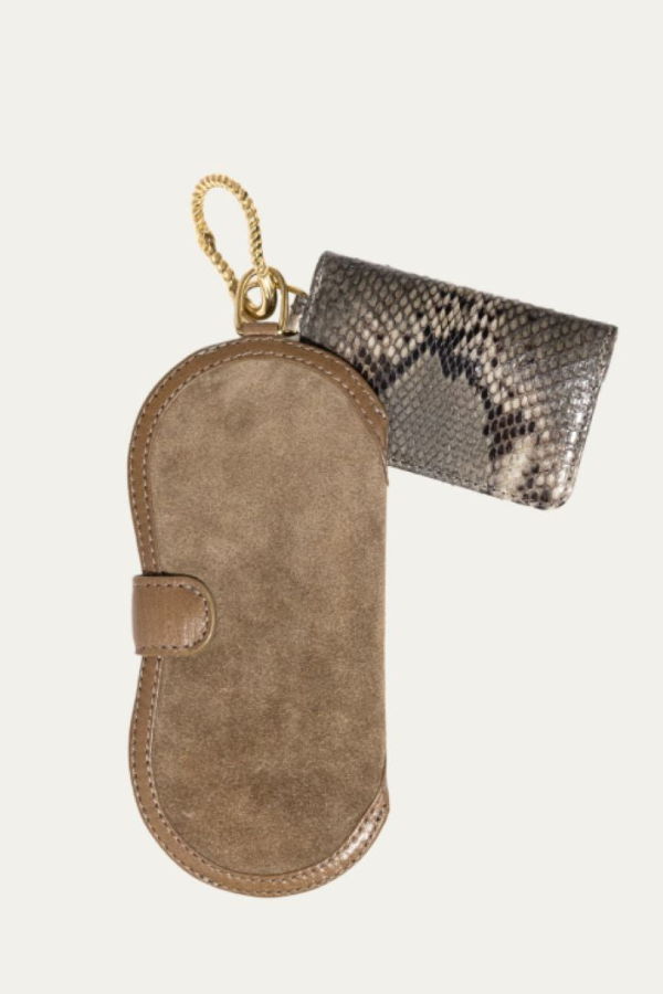 Claris Voirot Pedro Charms Glasses Holder - Taupe