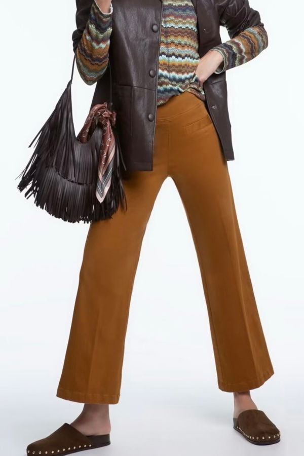 ELLIOTT LAUREN Modern Twill Pant - Whiskey
