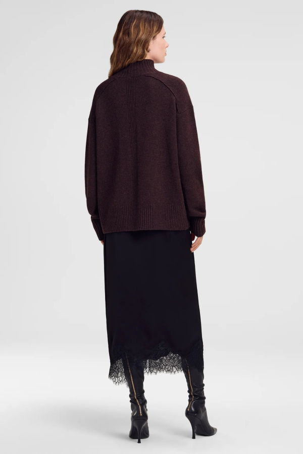 A.L.C. Archie Sweater - Dark Brown