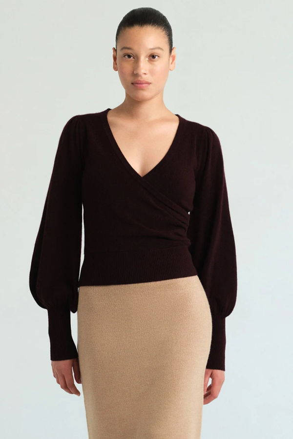 Cara Cara Ezra Top - Merlot