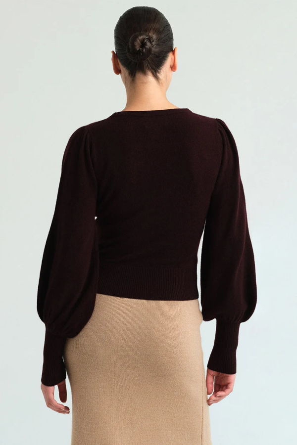 Cara Cara Ezra Top - Merlot