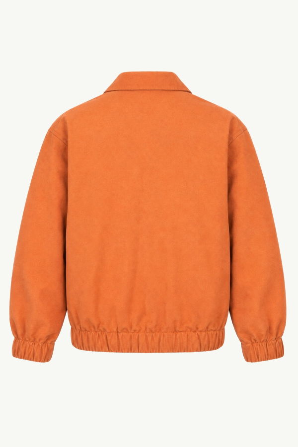 MAN-TLE Rust Wool Gum Shirt