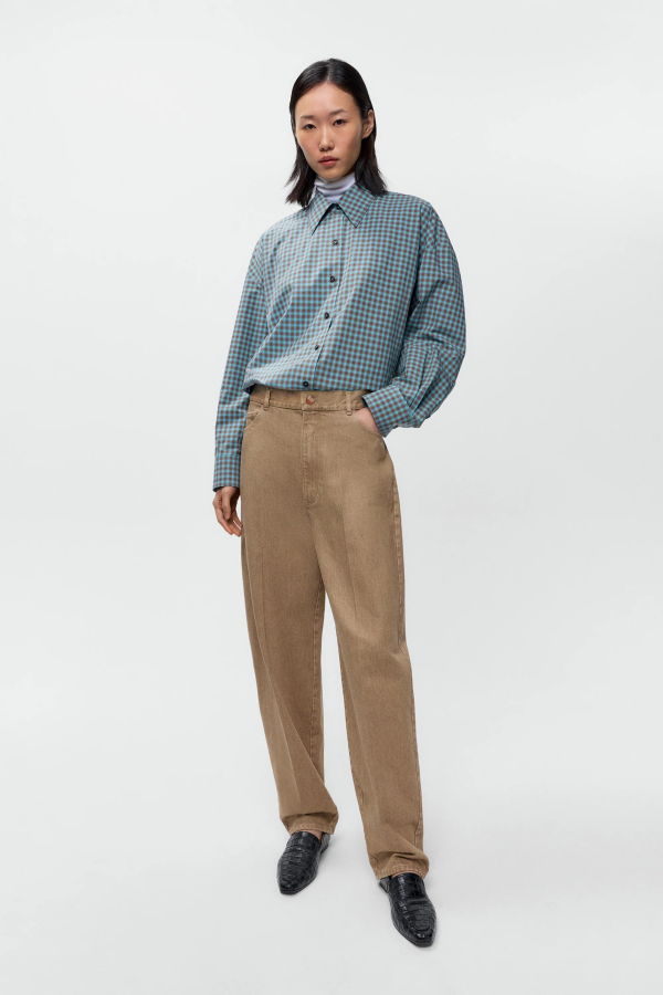 Cordera Denim Carrot Pants