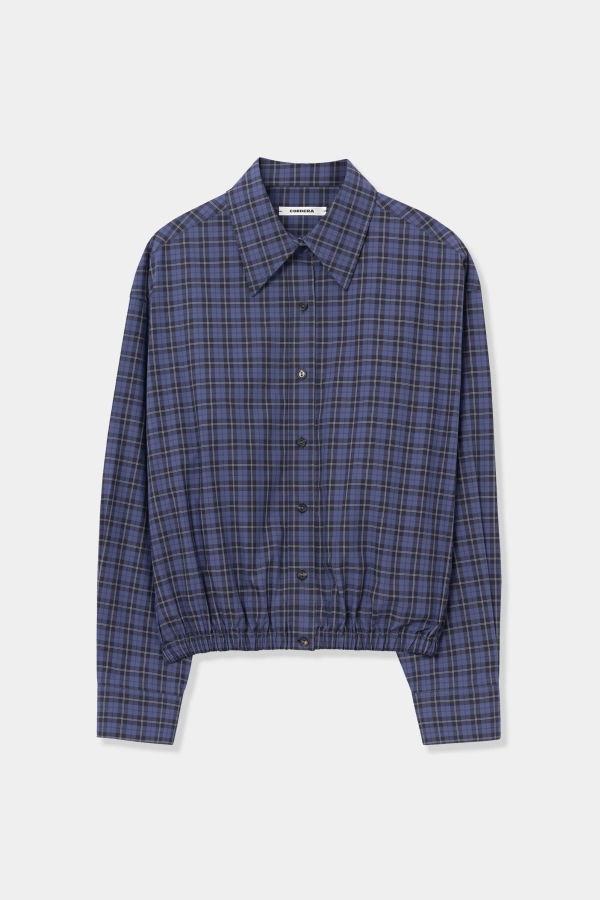 Cordera Checked Bomber Shirt
