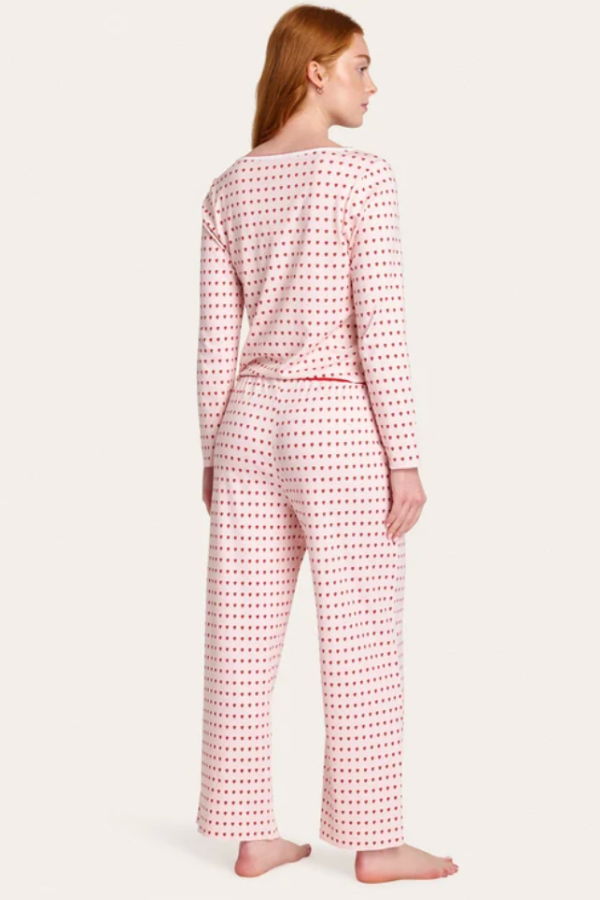 Cozyland Ellie PJ Set - Floating Hearts