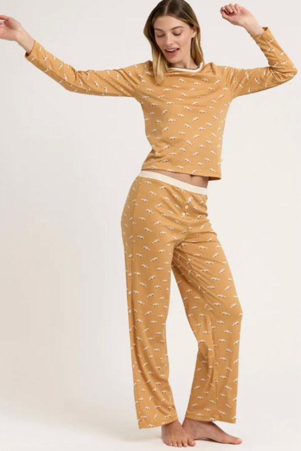 Cozyland Ellie PJ Set - Slow Ride
