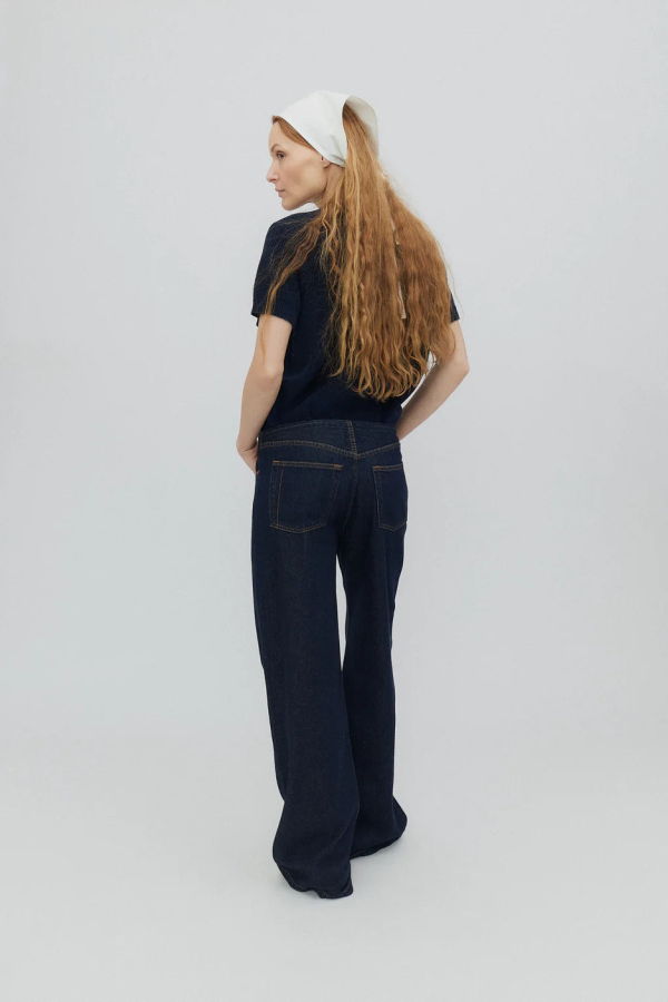 Still Here Cool Low-Rise Jean - Indigo Indigo