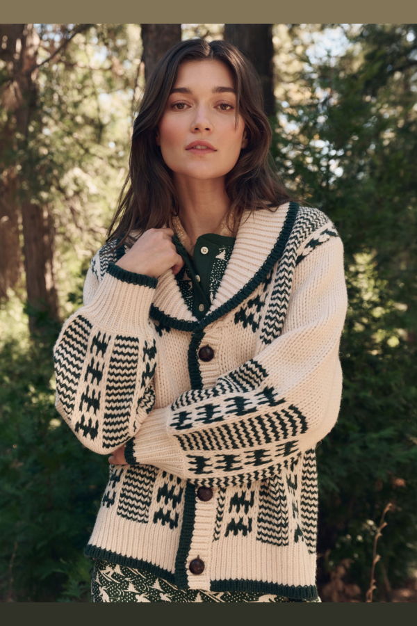 The Great. The Chalet Cardigan Sweater